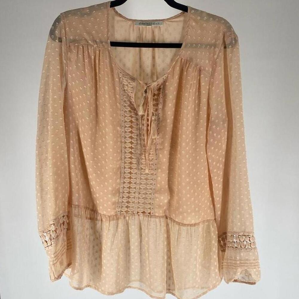 Daniel Rainn Chic Bohemian Blouse - Lightweight and Flowing